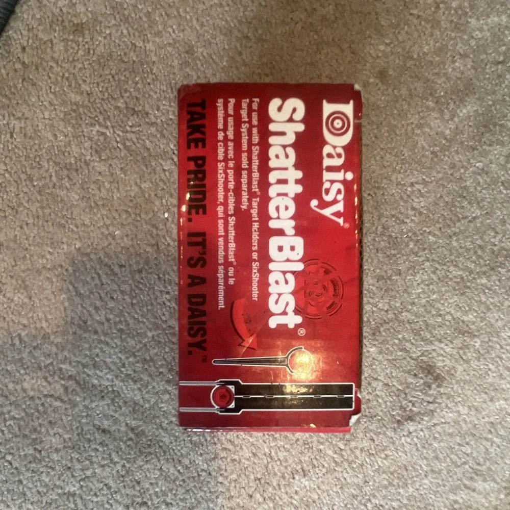 Daisy ShatterBlast Non-Toxic Biodegradable Target Disks, 60 Count